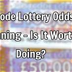 what are the odds of winning the postcode lottery